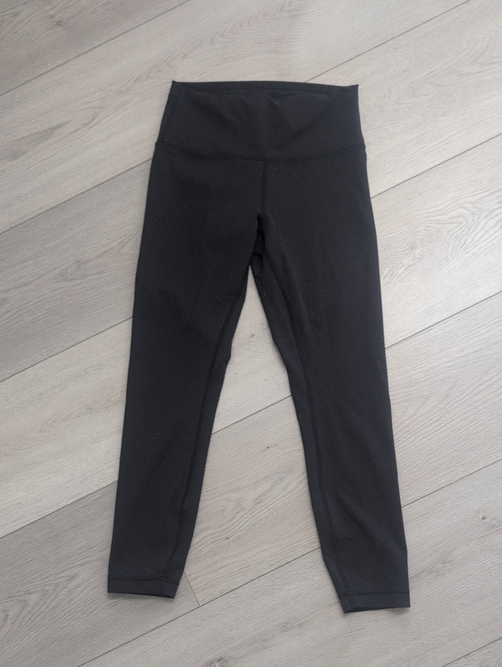 Lululemon Black High-Waist Workout Leggings Size 8